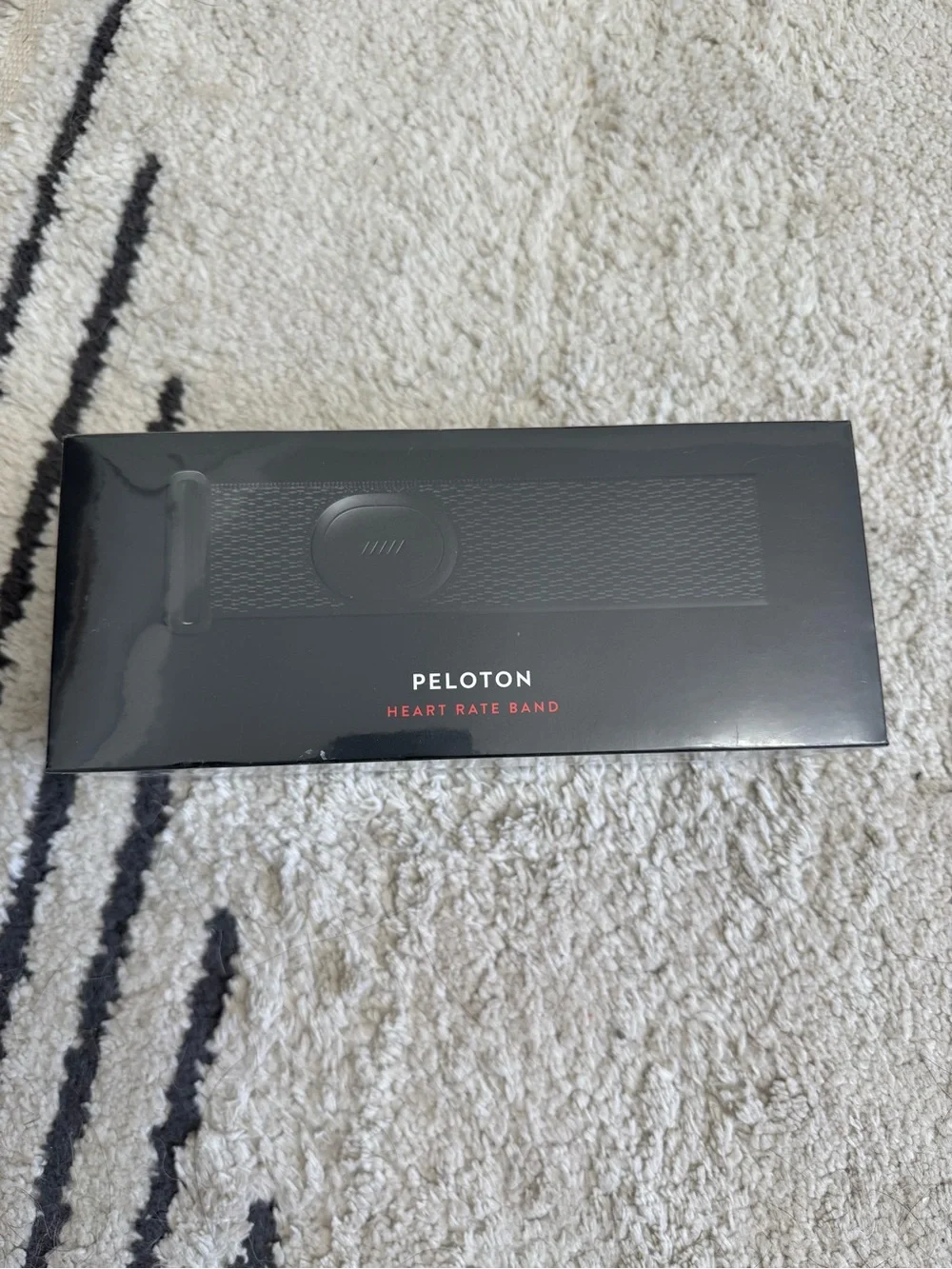Peloton Black Heart Rate Band